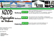 Tablet Screenshot of nzod.nl